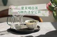 掌握白茶的正确喝法，轻松应对夏季品茶需求