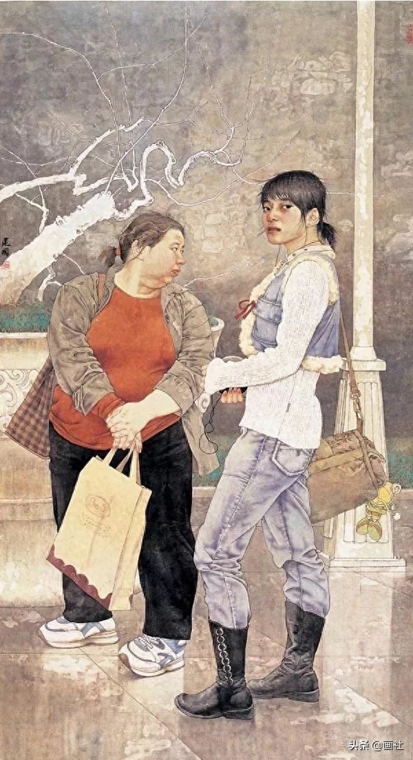 看多啦古代仕女画，看看当代人画家的当代人物作品是否入你的法眼